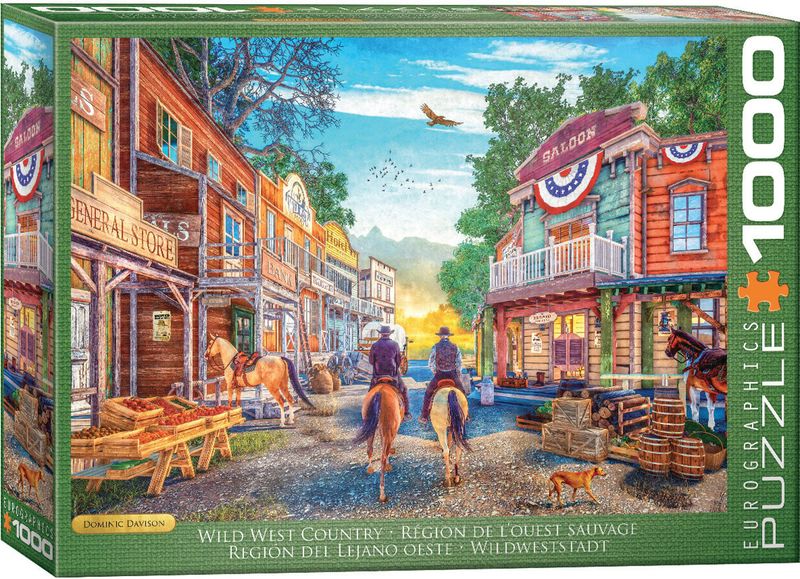 1000 pcs - Wild West Country