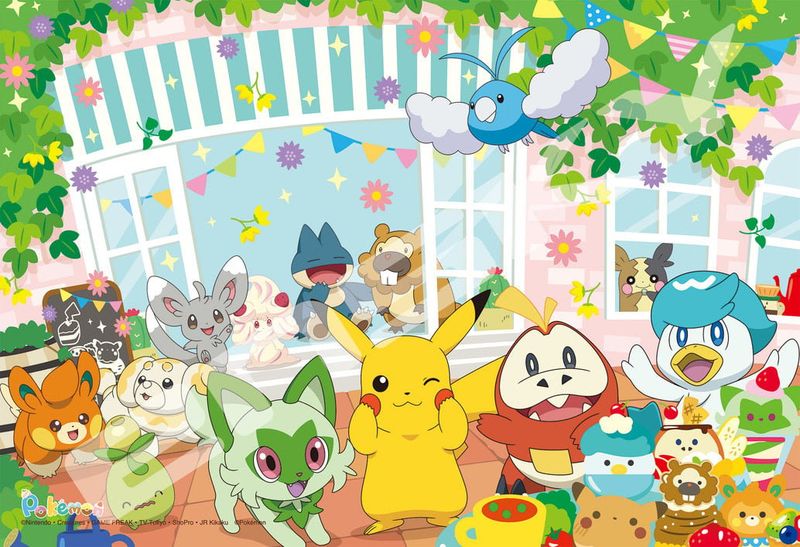 108 pcs - Pokemon: Pikachu Cafe Party