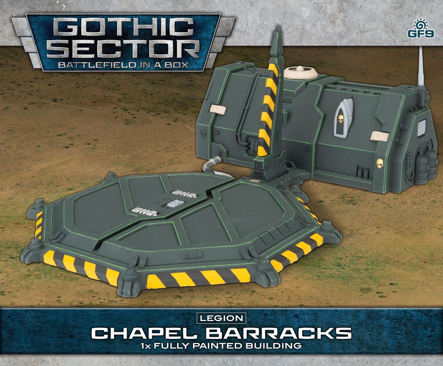 Battlefield in a Box: Gothic Sector: Legion Chapel Barracks