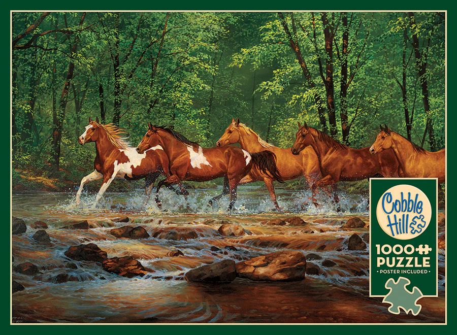 1000 pcs - Spring Creek Run