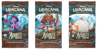 Disney Lorcana TCG Azurite Sea Booster Pack