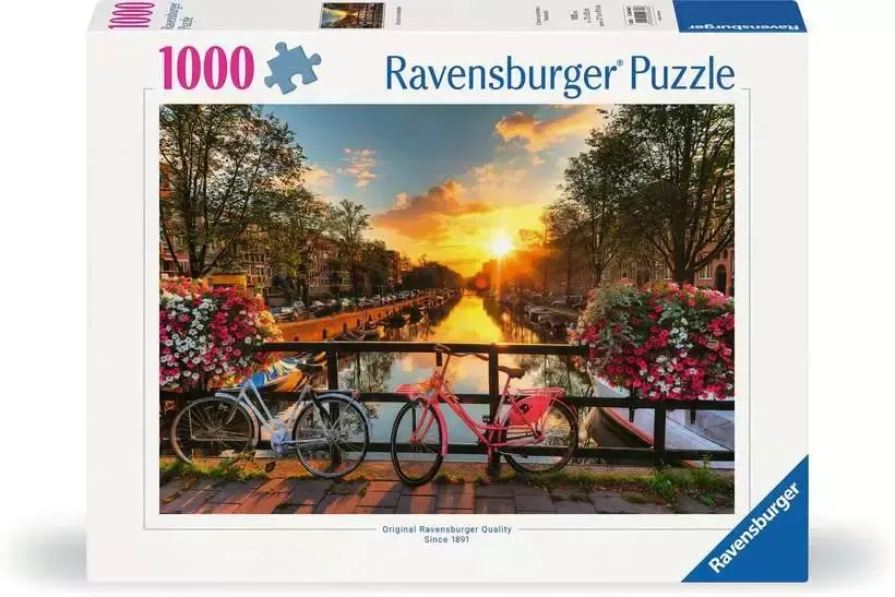 1000 pcs - Dreamy Bikes in Amsterdam