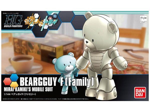 Beargguy Family &#39;Gundam Build Fighters Try&#39; Model Kit (1:144 Scale)