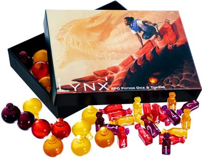 RPG Potion Dice &amp; Tokens