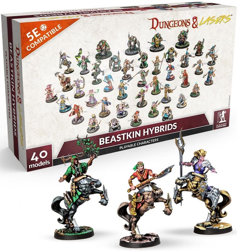Dungeons &amp; Lasers: Beastkin Hybrids
