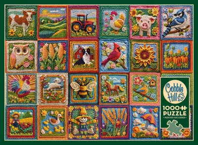 1000 pcs - Country Life Crochet (AI Assistance)