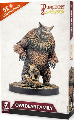 Dungeons &amp; Lasers: Owlbear Family