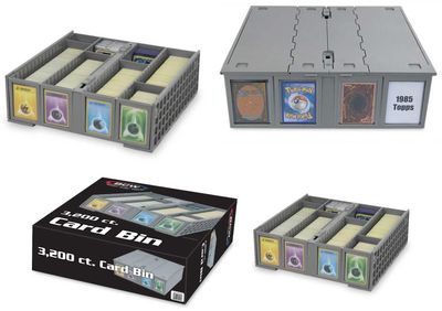 Plastic Card Storage Box for 3200 Cards