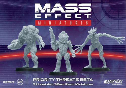 Mass Effect: The Board Game - Priority Threats Beta: Resin Collectors Miniatures Set
