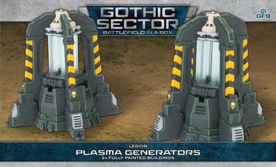 Battlefield in a Box: Gothic Sector: Legion Plasma Generators