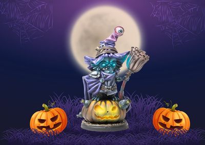 Conquest: Murderous Fish Gnome Fishidious Halloween Exclusive