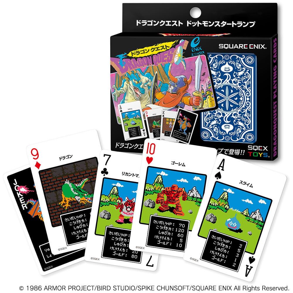 Playing Cards - Square Enix: Dragon Quest - Dot Monster