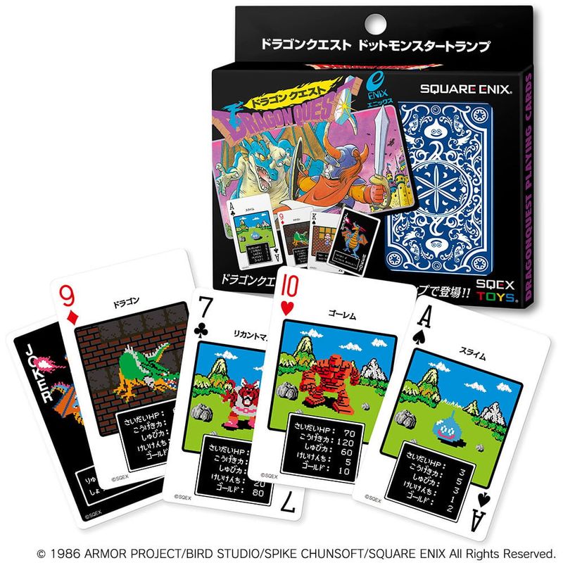 Playing Cards - Square Enix: Dragon Quest - Dot Monster