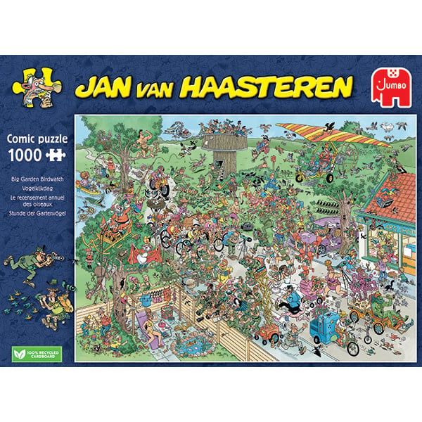 1000 pcs - Jan van Haasteren: Big Garden Birdwatch