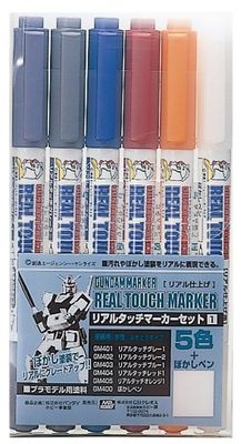Gundam Marker: Real Touch Marker Set #01
