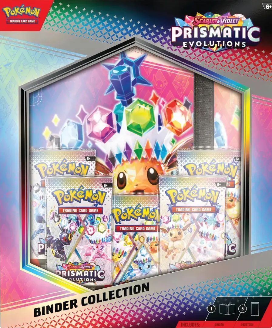 *LIMIT OF 1 PER HOUSEHOLD* Pokemon TCG - Scarlet &amp; Violet Prismatic Evolutions: Binder Collection