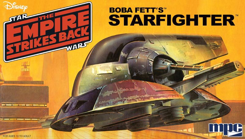 Star Wars: The Empire Strikes Back Boba Fett&#39;s Slave I Model Kit (1:85 Scale)