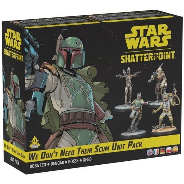 Star Wars - Shatterpoint: We Don&#39;t Need Their Scum: Boba Fett Unit Pack