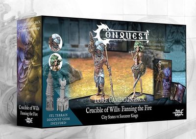 Conquest: Lore Campaign Pack - Crucible of Wills: Fanning the Fire Campaign