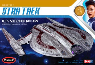 Star Trek USS Shenzhou NCC-1227 Model Kit (1:2500 Scale)