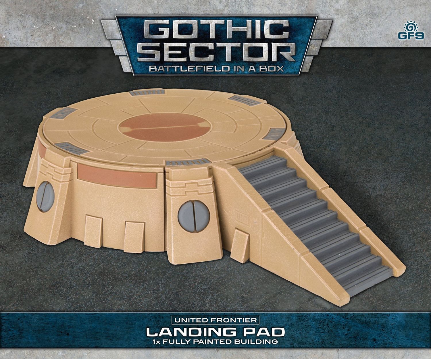 Battlefield in a Box: Gothic Sector: United Frontier Landing Pad