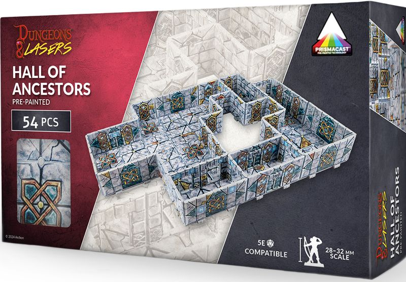 Dungeons &amp; Lasers: Halls of Ancestors Pre-Painted