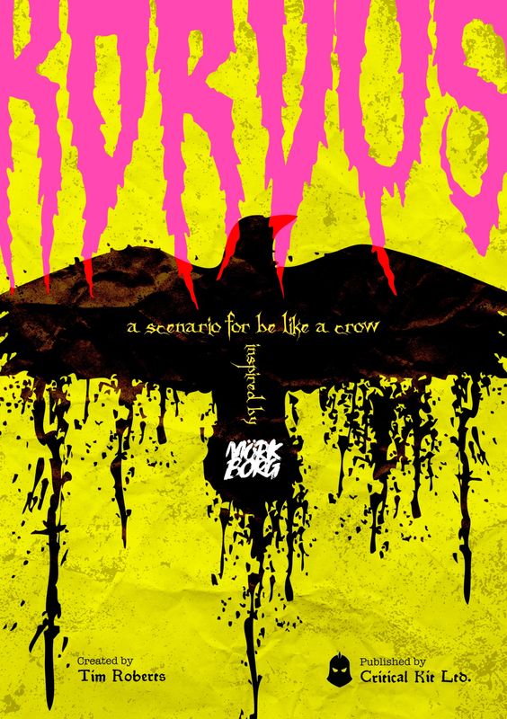 Be Like A Crow: A Solo RPG - Korvus