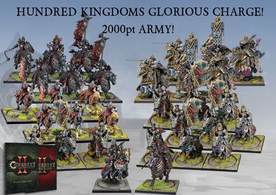 Conquest: Hundred Kingdoms - Glorious Charge 2000pt army