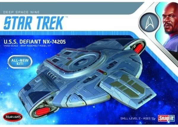 Star Trek USS Defiant NX-74205 Model Kit (1:1000 Scale)