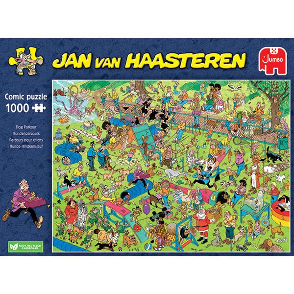 1000 pcs - Jan van Haasteren: Dog Parkour