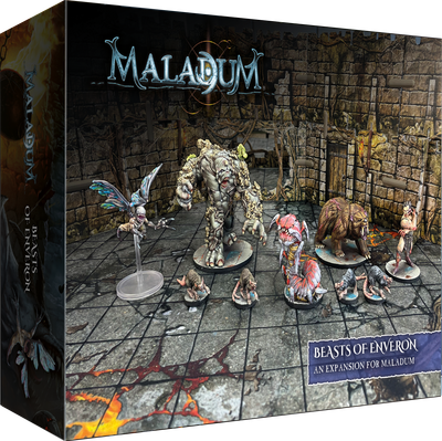 Maladum: Dungeons of Enveron: Beasts of Enveron Expansion Maladum: Dungeons of Enveron: Beasts of Enveron Expansion