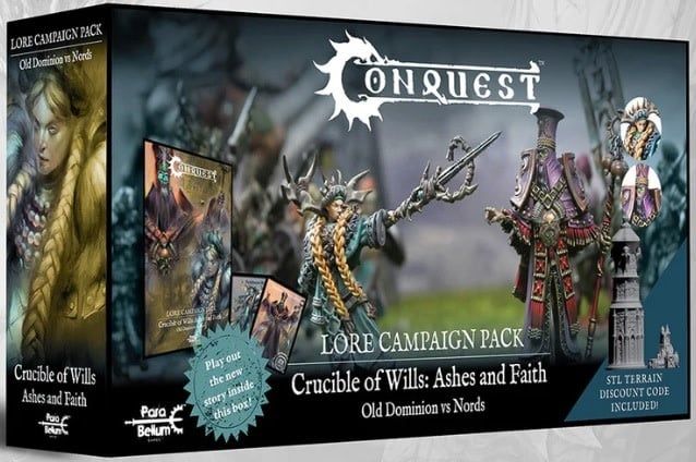 Conquest: Lore Campaign Pack - Crucible of Wills: Ashes &amp; Faith Campaign