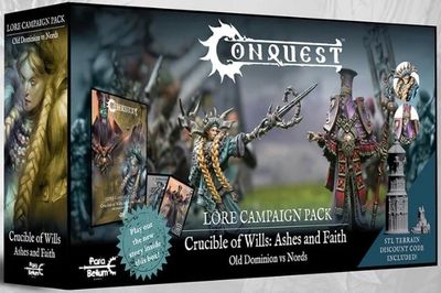 Conquest: Lore Campaign Pack - Crucible of Wills: Ashes &amp; Faith Campaign