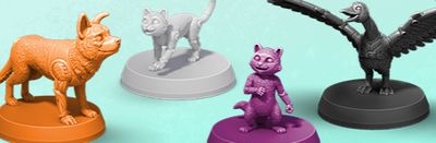 Cyber Pet Quest: Miniatures