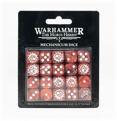 Warhammer: The Horus Heresy - Mechanicum - Dice Set