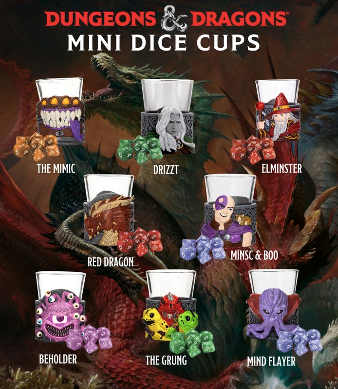 Dungeons &amp; Dragons Mini Dice Cup Mystery Box