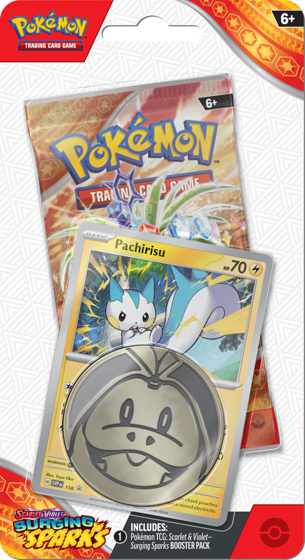 Pokemon TCG - Scarlet &amp; Violet: Surging Sparks Checklane Blister