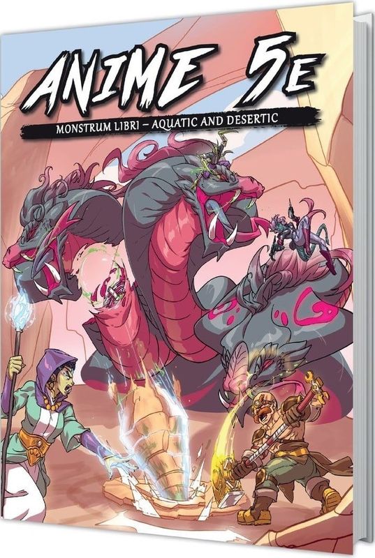 Anime 5E: Monstrum Libri – Aquatic &amp; Desertic