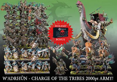 Conquest: W&#39;adruhn - Charge of the Tribes 2000pt army