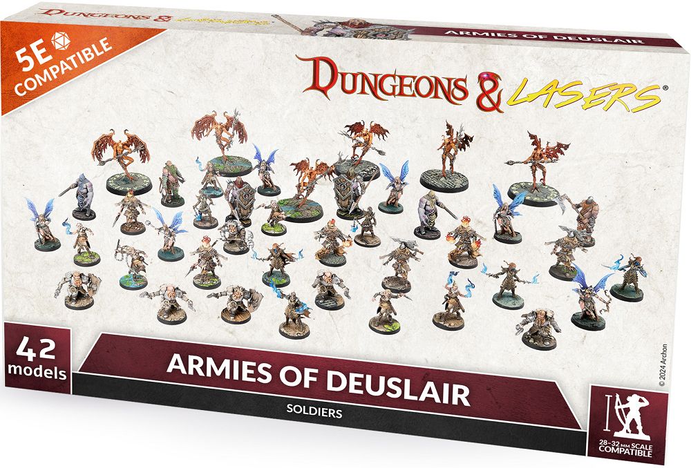Dungeons &amp; Lasers: Armies of Deuslair