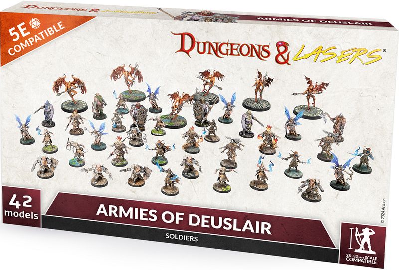 Dungeons &amp; Lasers: Armies of Deuslair