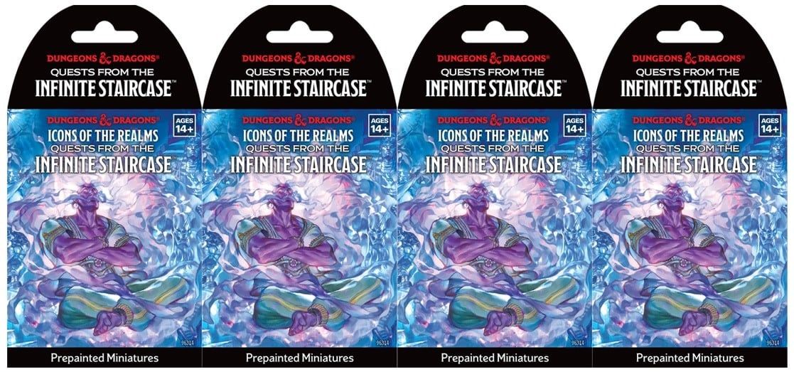 D&amp;D Icons of the Realms: Miniature Booster Brick - Quests from the Infinite Staircase