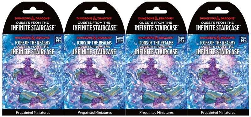 D&amp;D Icons of the Realms: Miniature Booster Brick - Quests from the Infinite Staircase