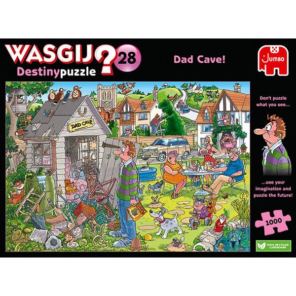 1000 pcs - WASGIJ Destiny: #28, Dad Cave!