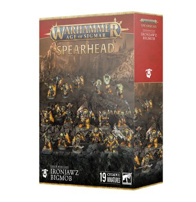 Warhammer Age of Sigmar: Orruk Warclans - Spearhead - Ironjaws Bigmob
