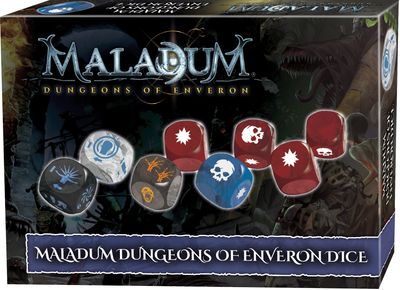 Maladum: Dungeons of Enveron: Dice