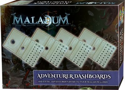 Maladum: Dungeons of Enveron: Adventurer Dashboards