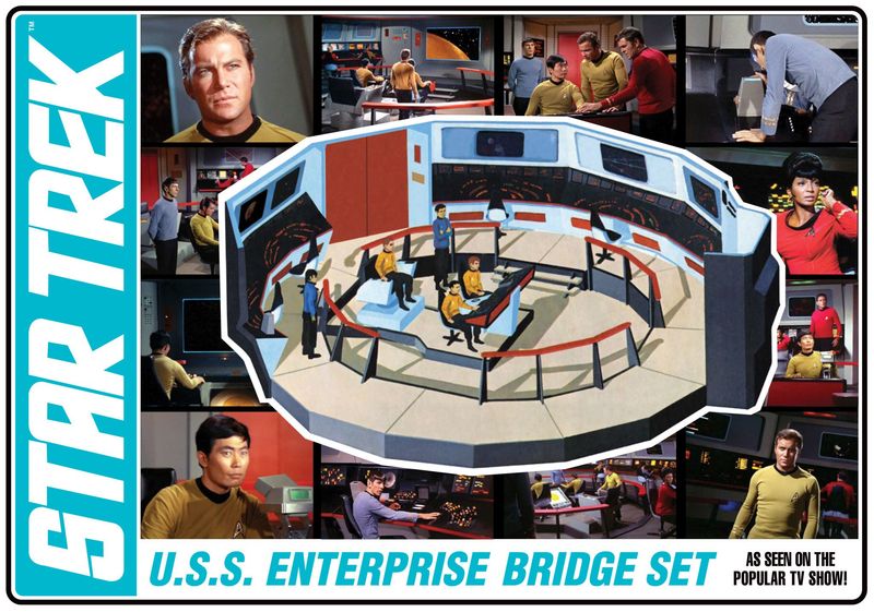 Star Trek USS Enterprise Bridge Set Model Kit (1:32 Scale)