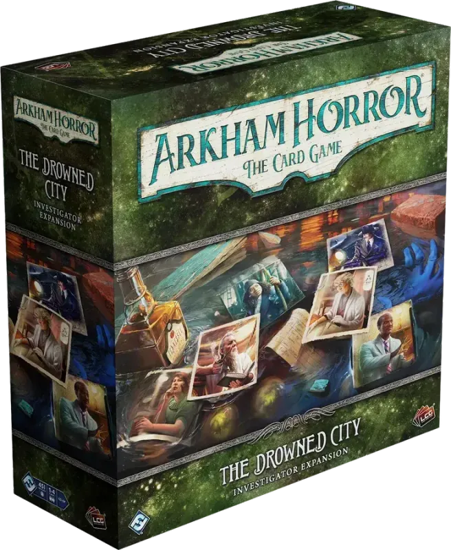 Arkham Horror LCG: The Drowned City Investigator Expansion