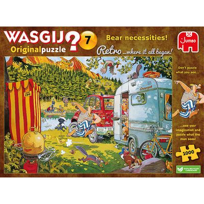 1000 pcs - WASGIJ Retro Original: #7, Bear Necessities